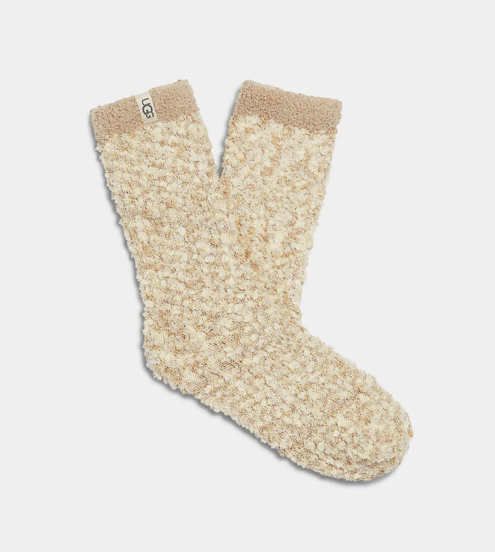 Cozy Chenille Socks in Cream