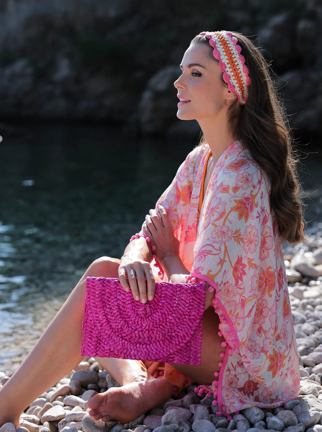 Simonetta Clutch in Pink