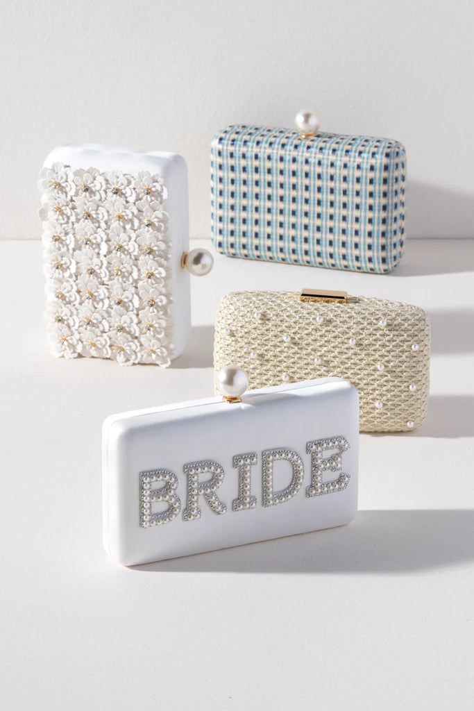 Bride Pearl Clutch