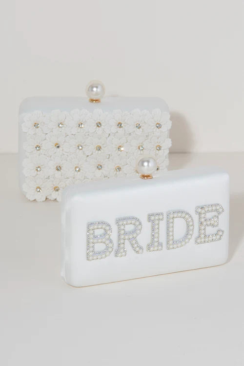 Bride Pearl Clutch