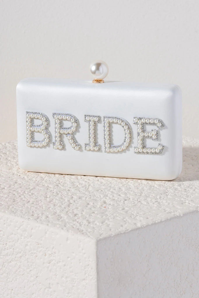 Bride Pearl Clutch