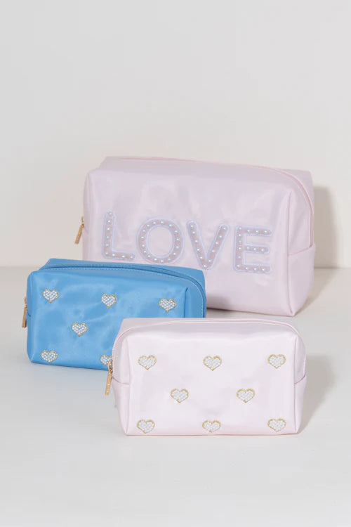 Blush Love Zip Pouch