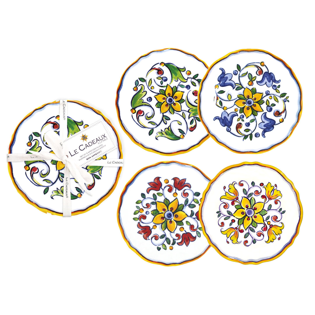 Capri Set of 4 Plates