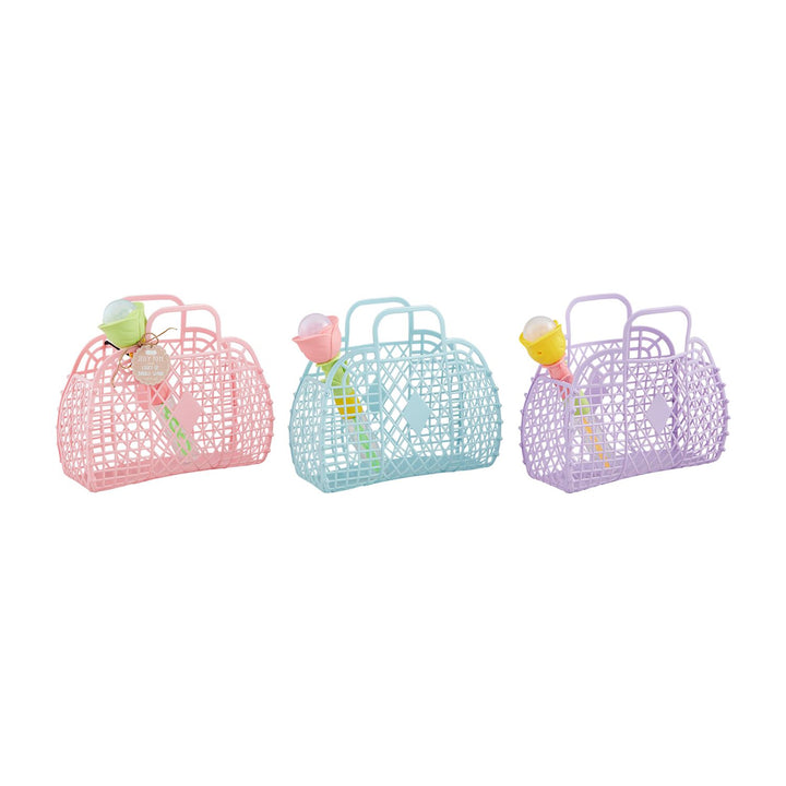 Pink Jelly Tote & Bubbles