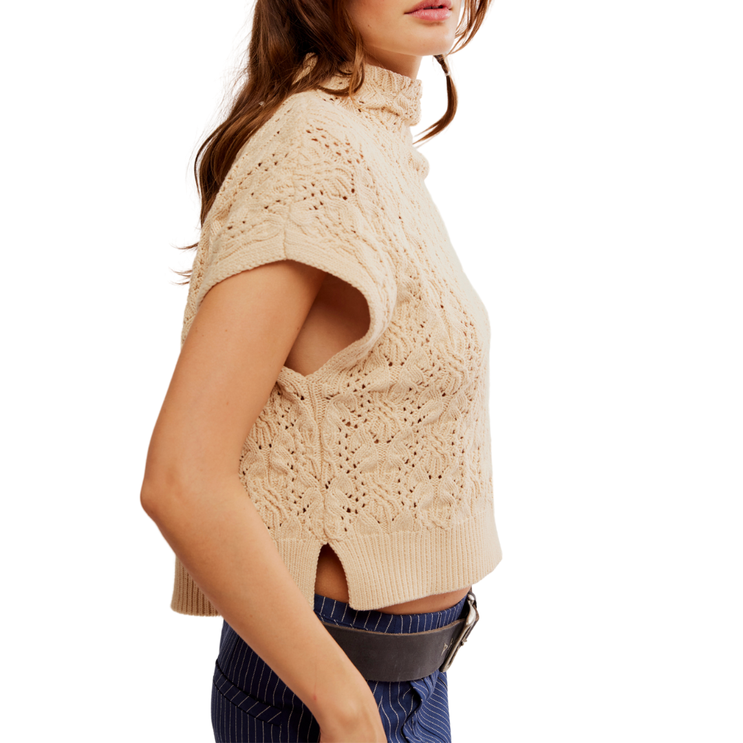 Vickie Mock Neck Sweater