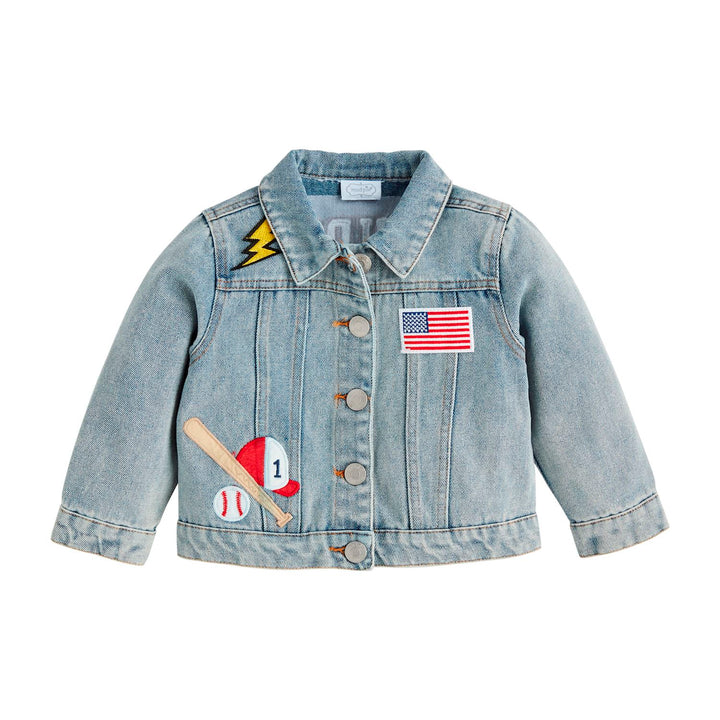 Boy Denim Patch Jacket