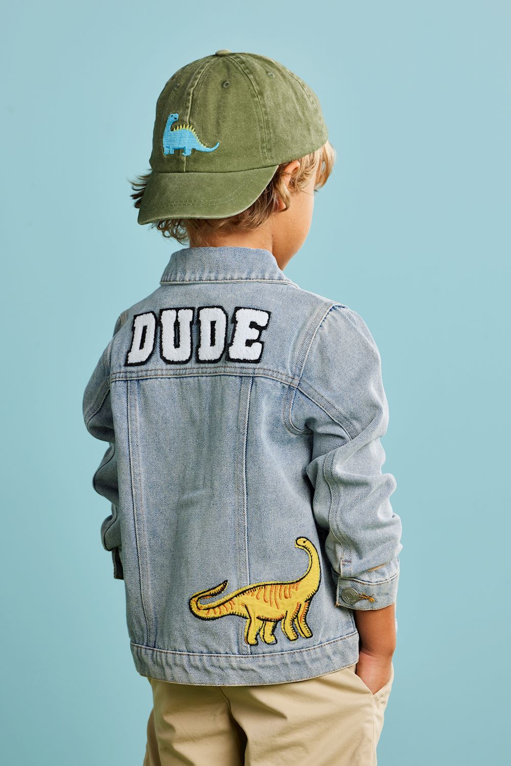 Boy Denim Patch Jacket