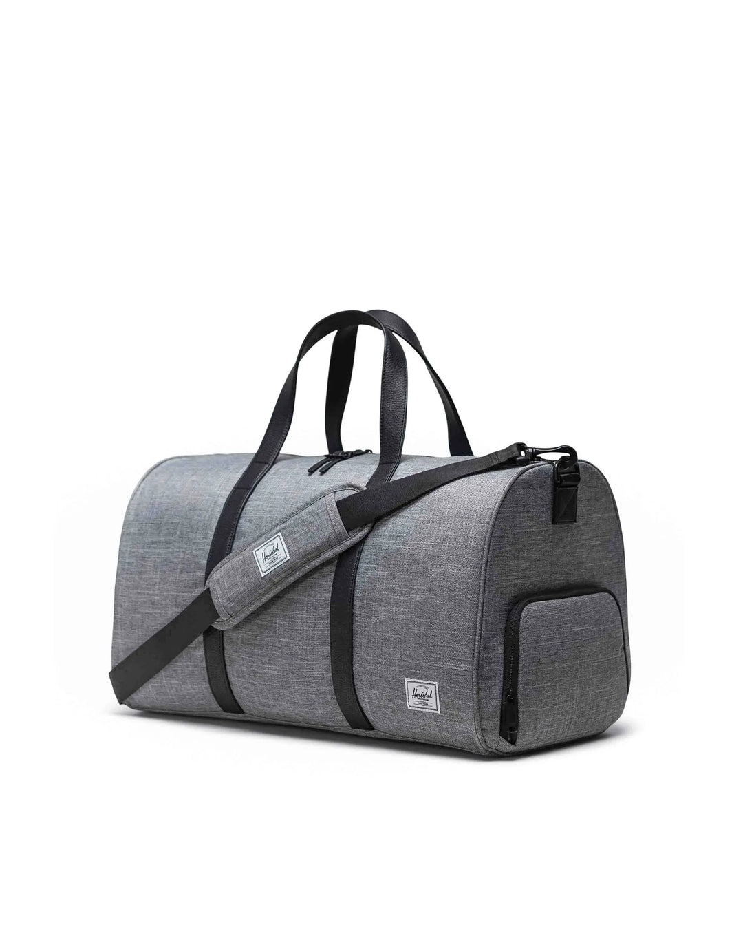 Novel Duffle 43L in Raven Crosshatch