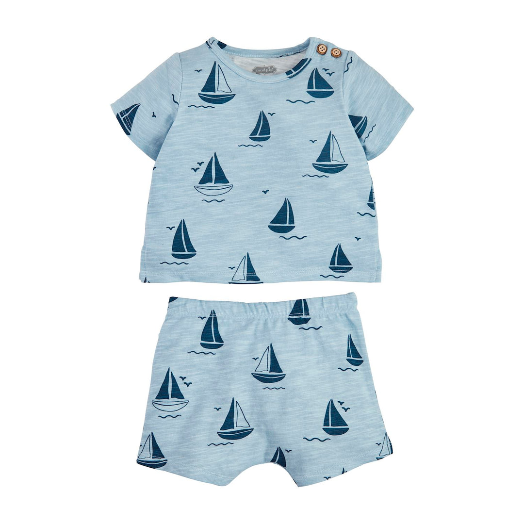 Sailboat Short Set