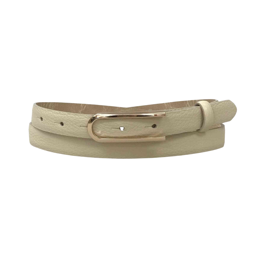 Kayla Belt in Bone - Madison's Niche 