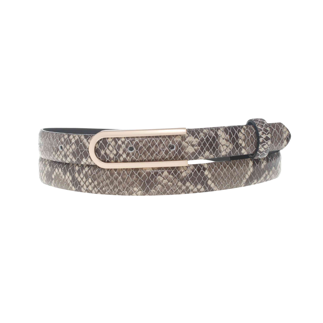 Kayla Belt in Snake - Madison's Niche 