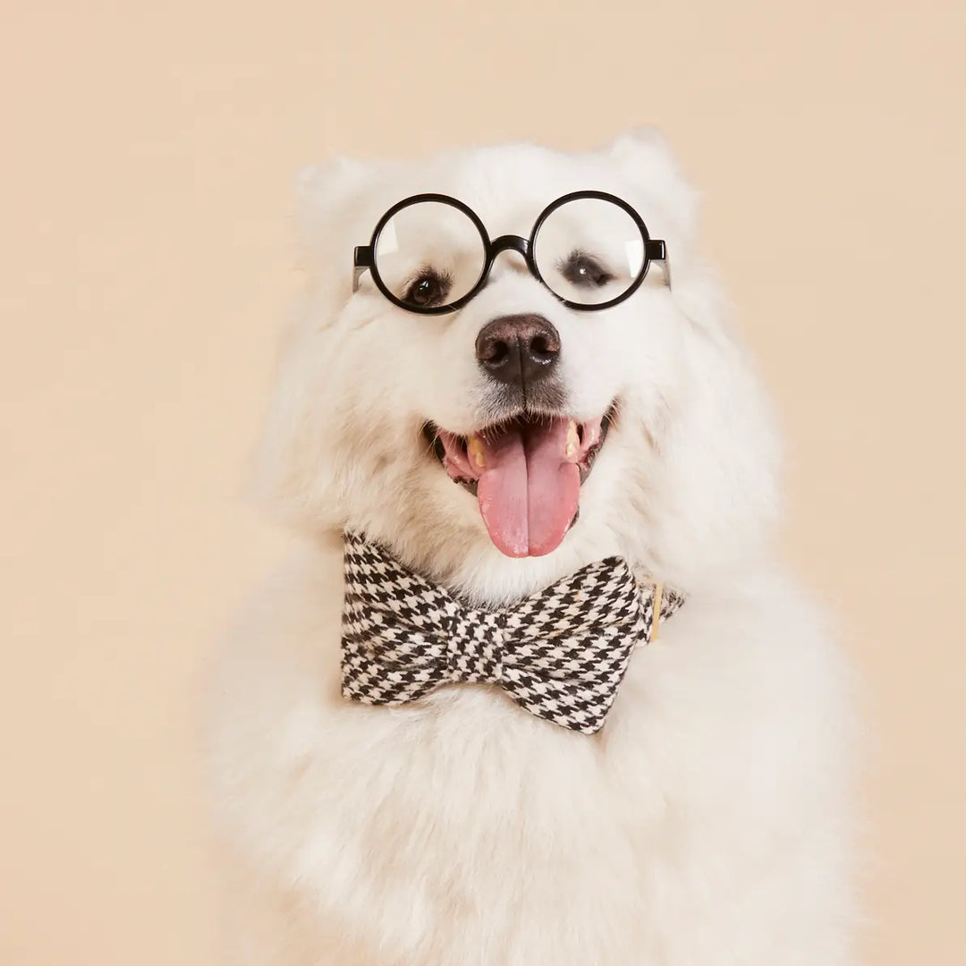 Houndstooth Bow Tie