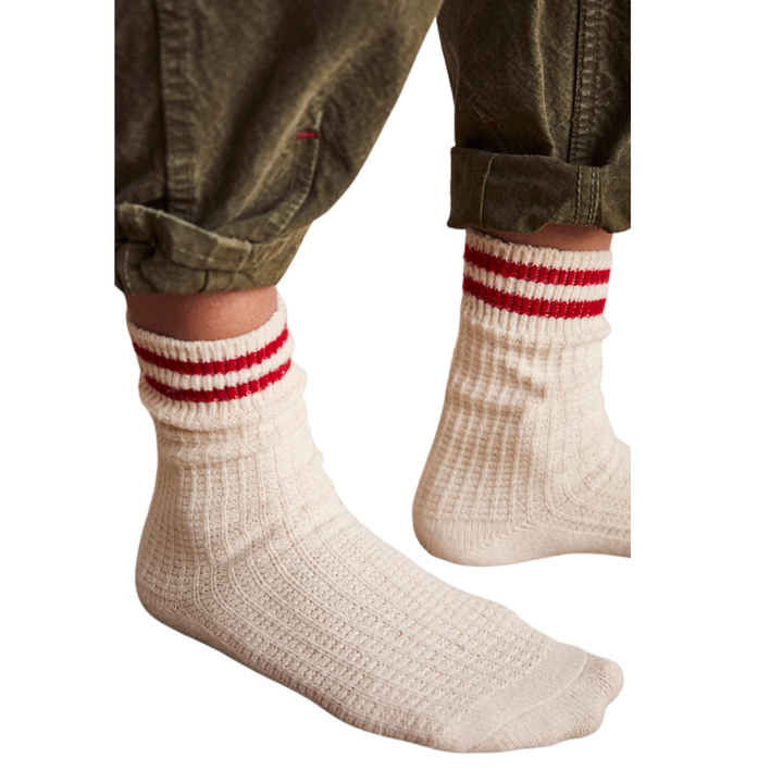 Jackson Cozy Socks in Red