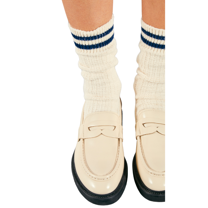 Jackson Cozy Socks in Navy