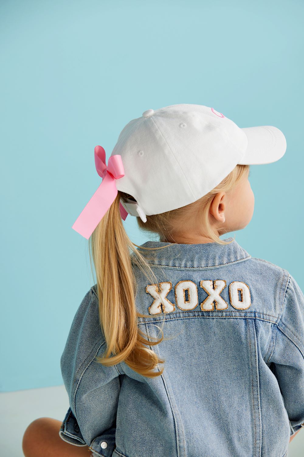 Bow Embroidered Hat