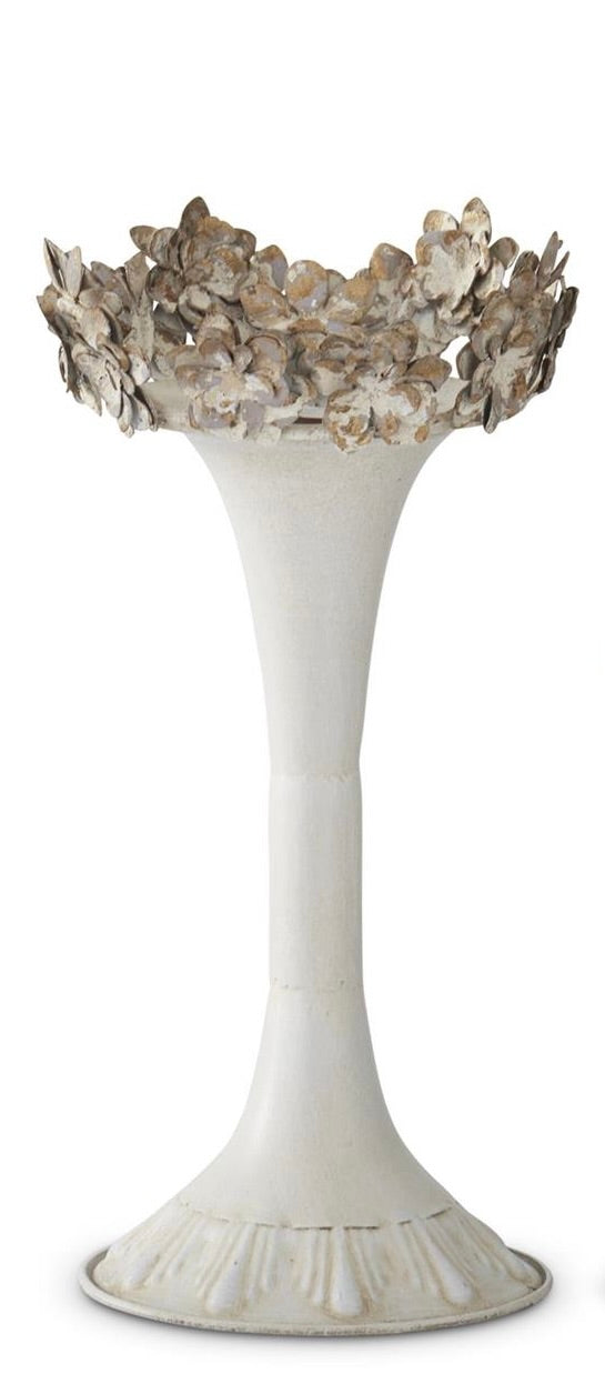 Floral Edge Pillar Holder