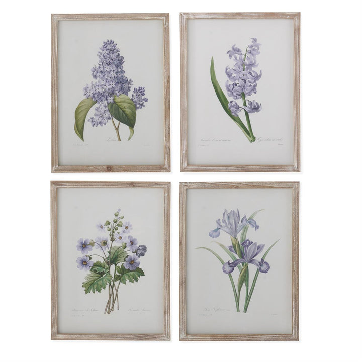 Purple Botanical Print