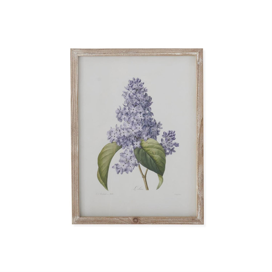 Purple Botanical Print