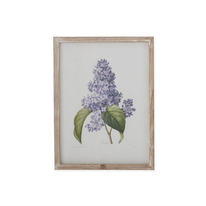 Purple Botanical Print