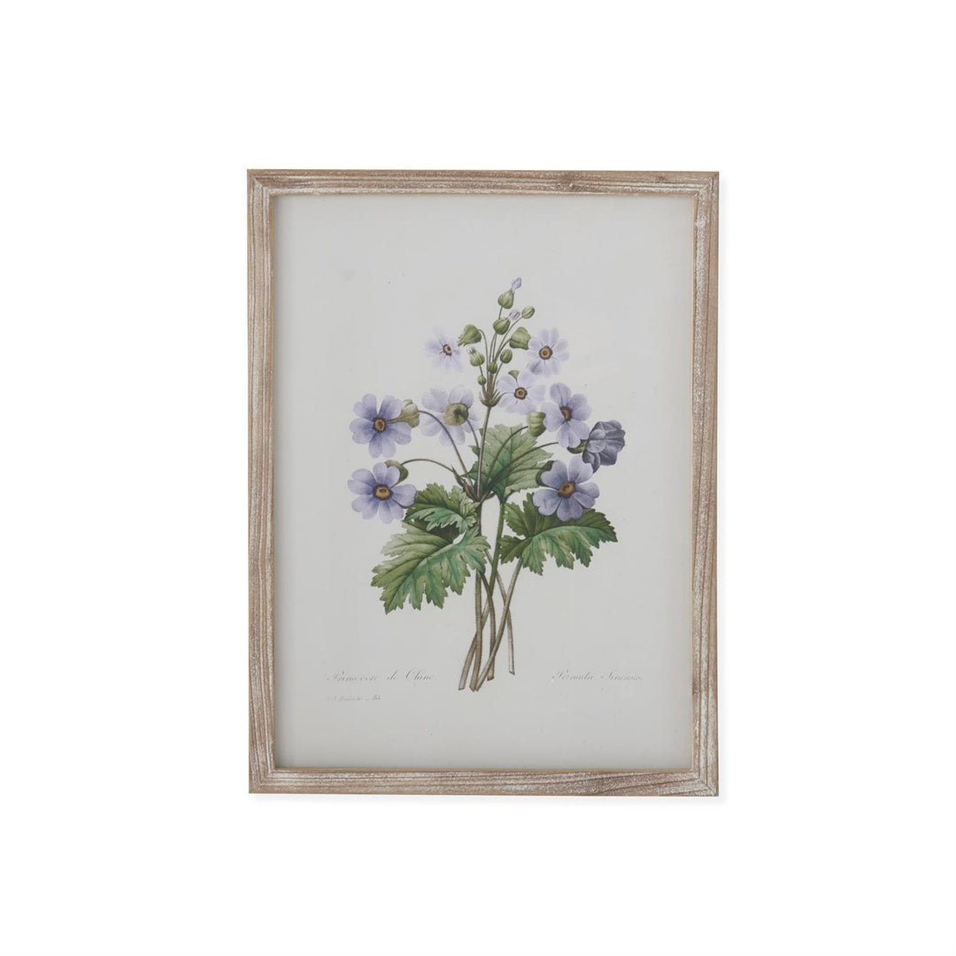 Purple Botanical Print