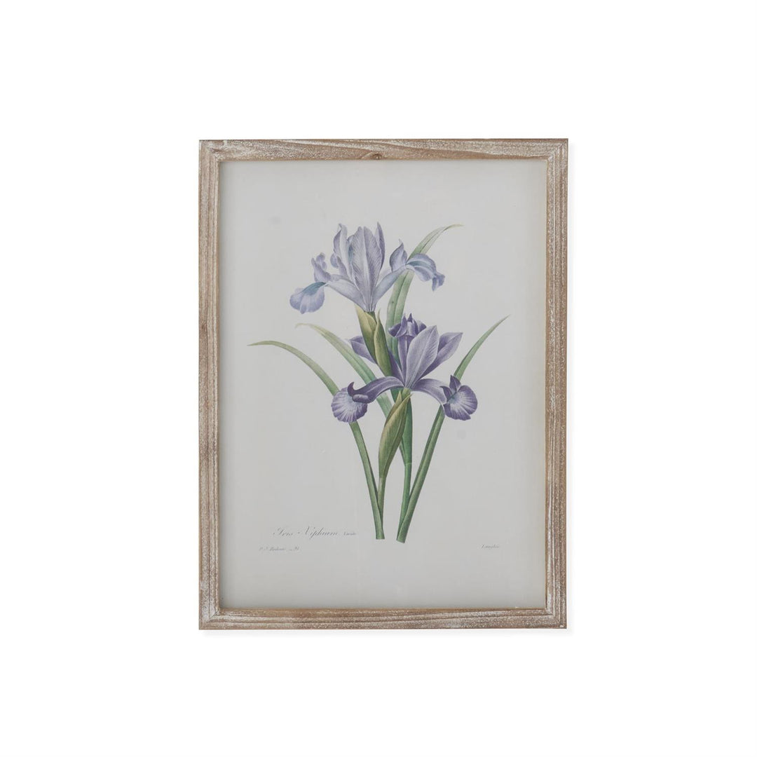 Purple Botanical Print