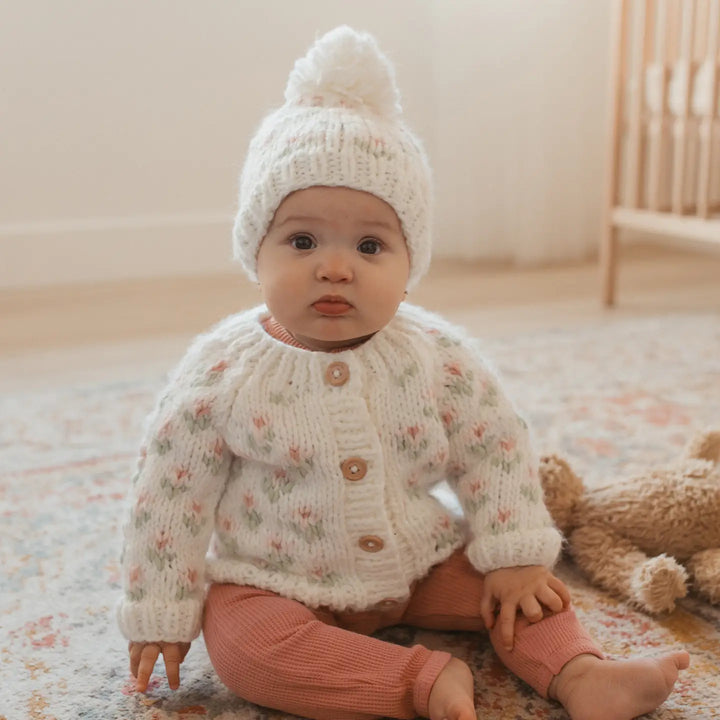 Bitty Blooms Beanie