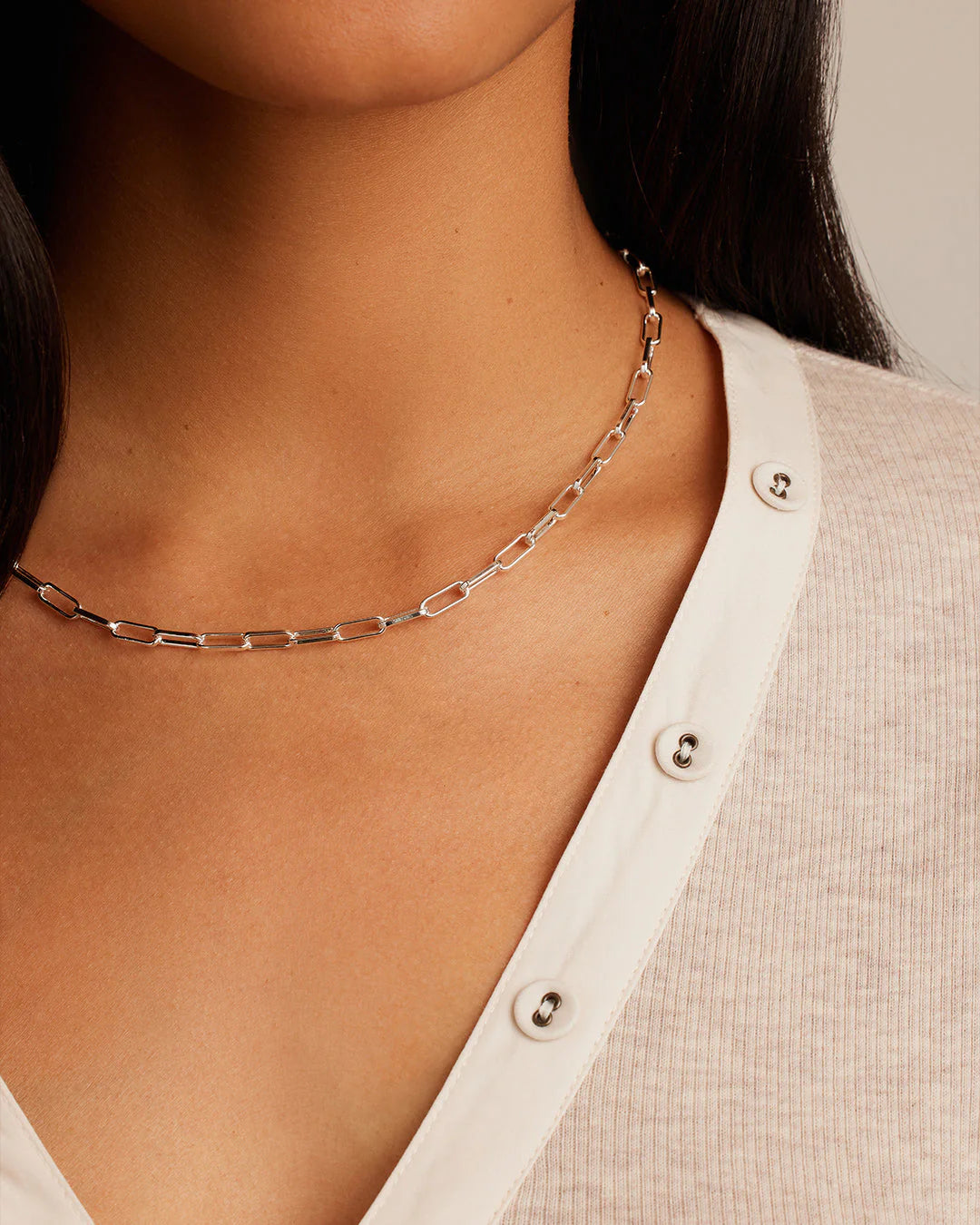 Parker Necklace in Silver