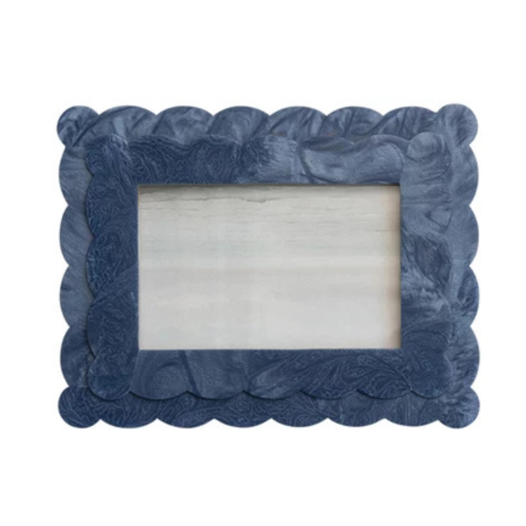 Scalloped 4x6 Photo Frame