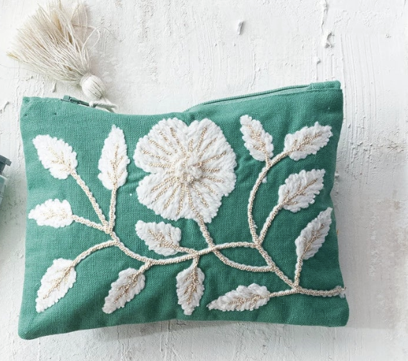 Embroidered Pouch