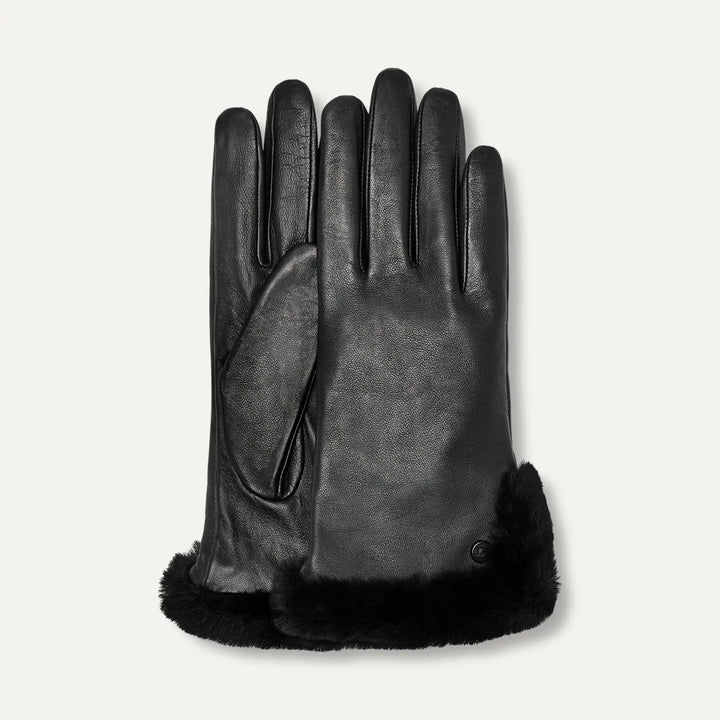 Sheepskin Vent Glove in Black