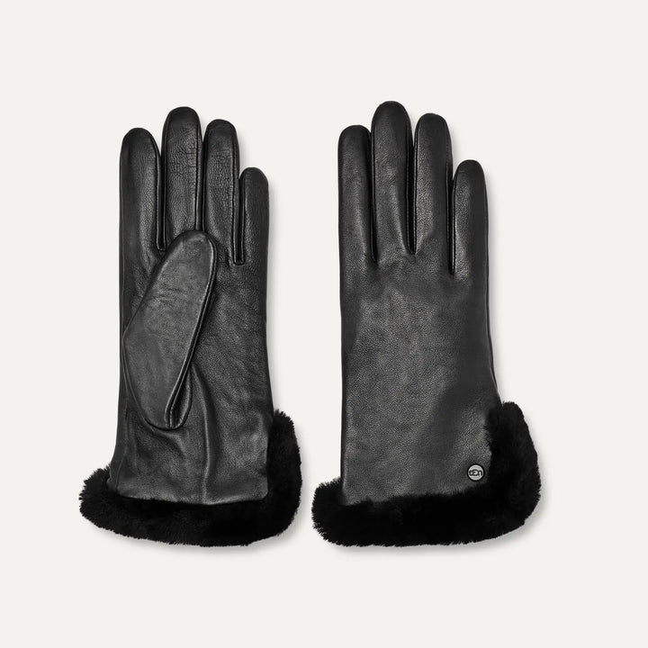 Sheepskin Vent Glove in Black