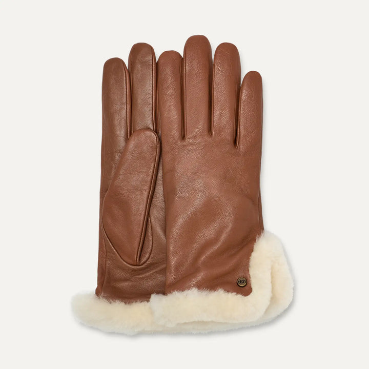 Sheepskin Vent Glove in Chestnut