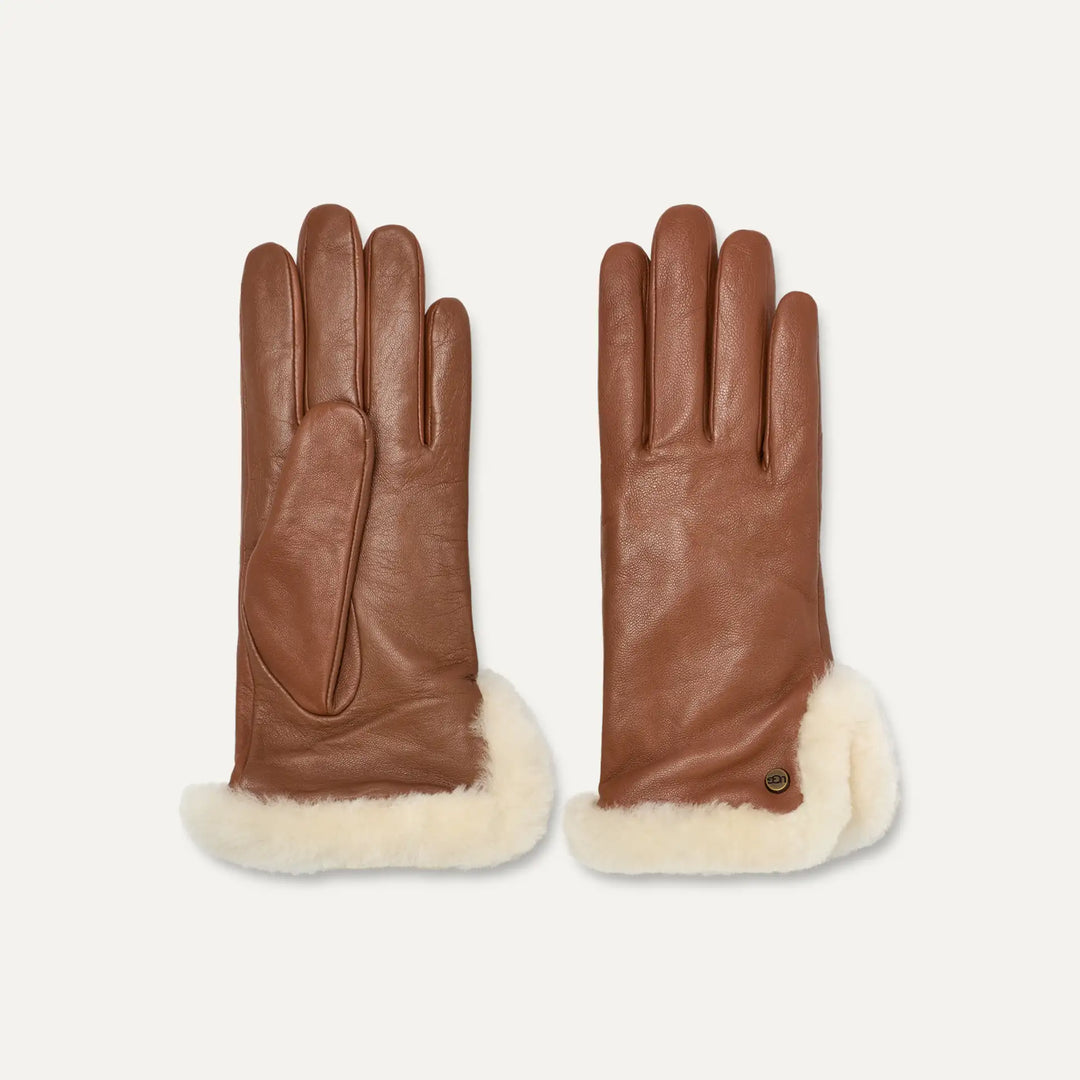 Sheepskin Vent Glove in Chestnut