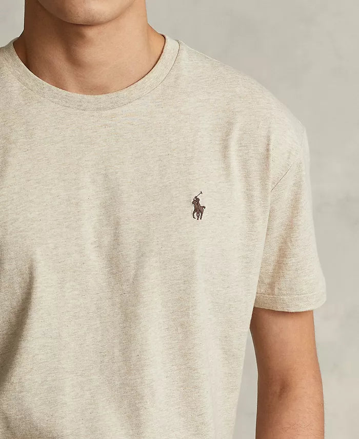 Classic Short Sleeve Crewneck T-Shirt in Expedition Dune Heather