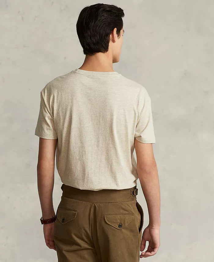 Classic Short Sleeve Crewneck T-Shirt in Expedition Dune Heather