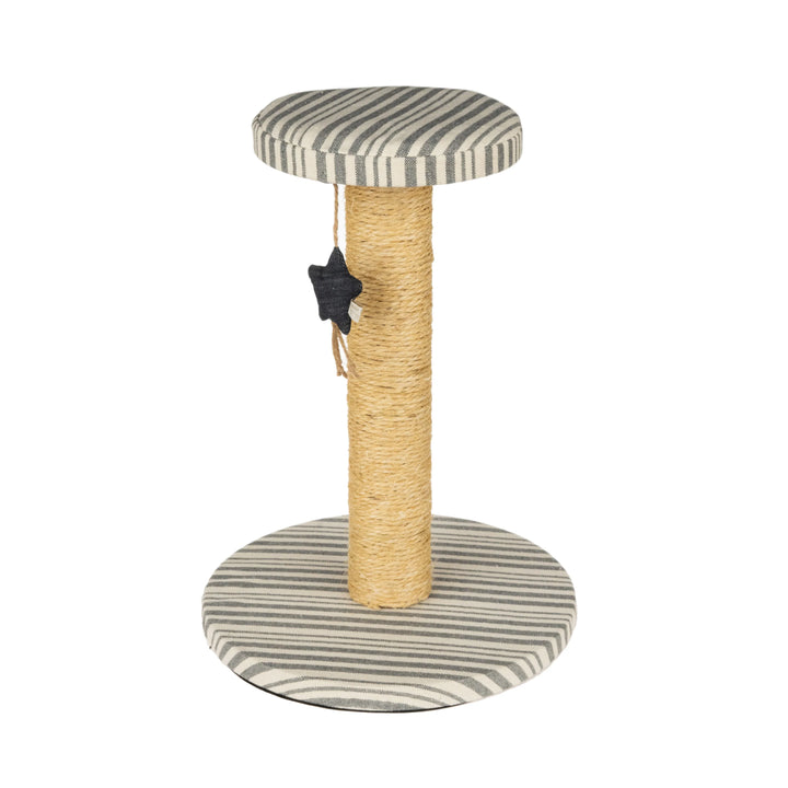 Stripe Cat Scratching Post