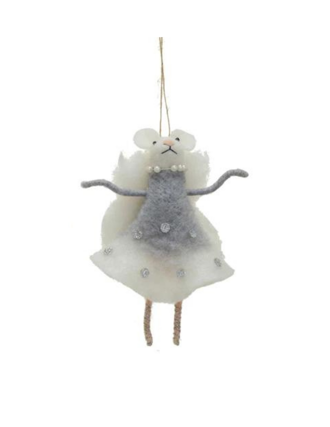 Ballerina Mouse Ornament