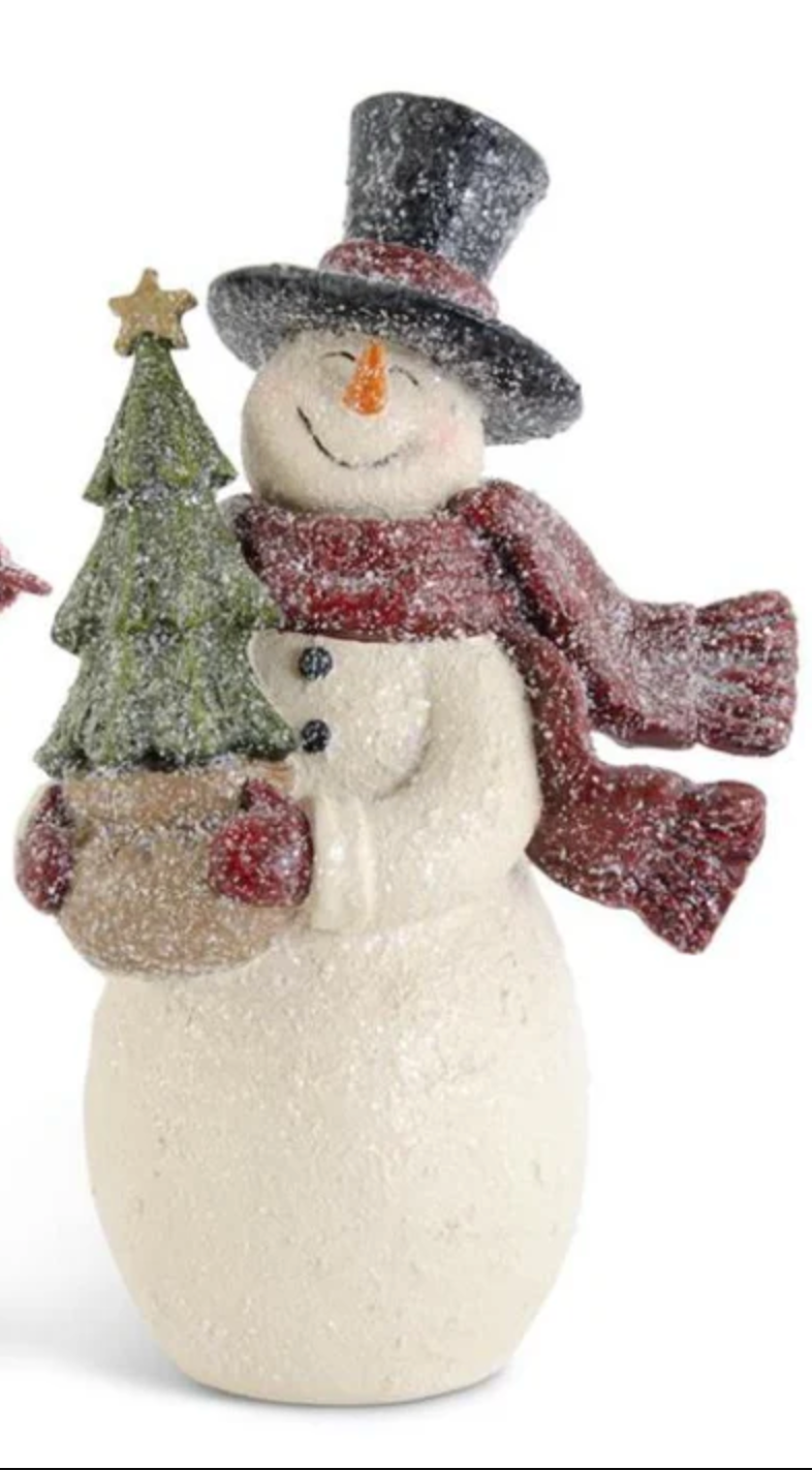 Glittered Snowman