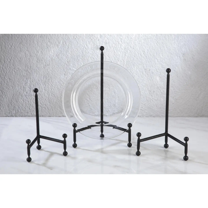 12" Modern Black Tripod Easel