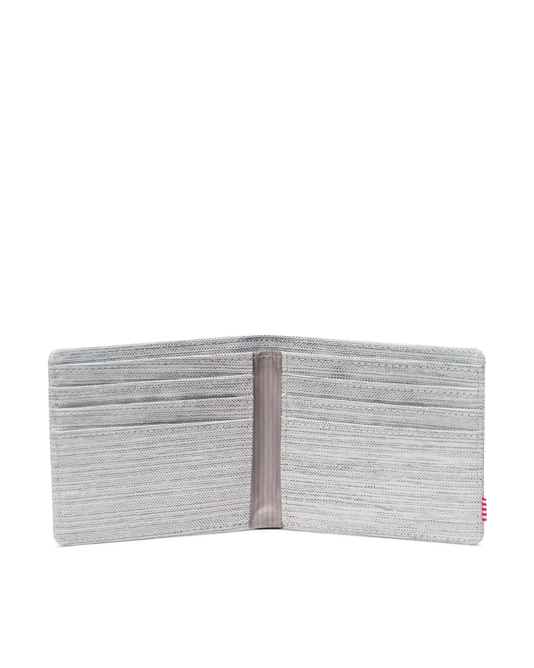 Roy Wallet in Light Grey Crosshatch