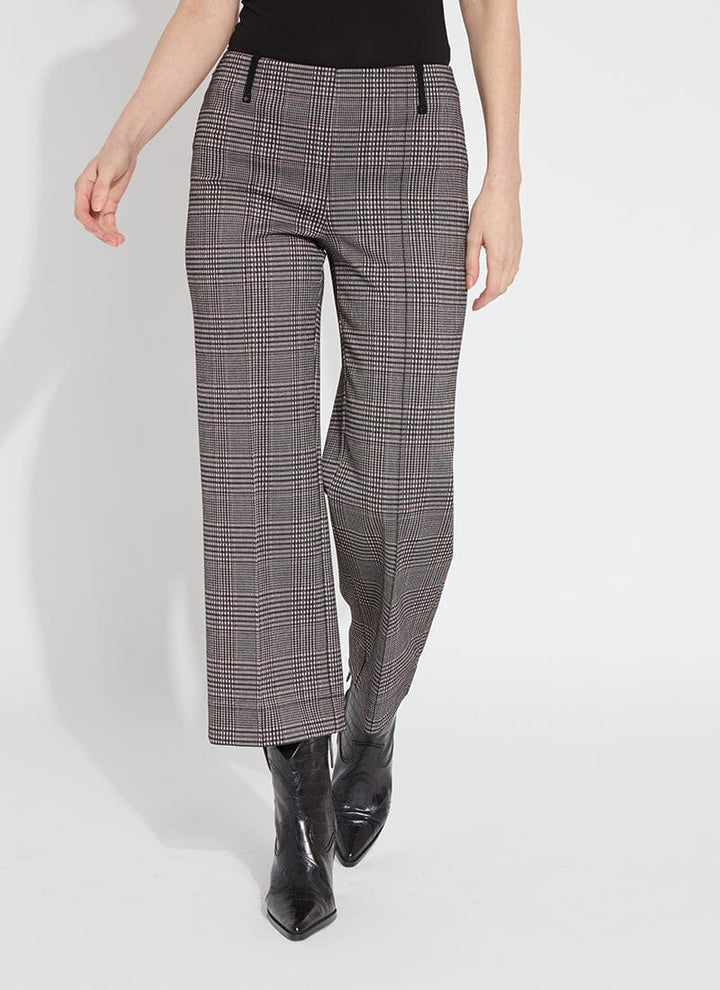 Livia Crop Pant in Boston Glen Plaid