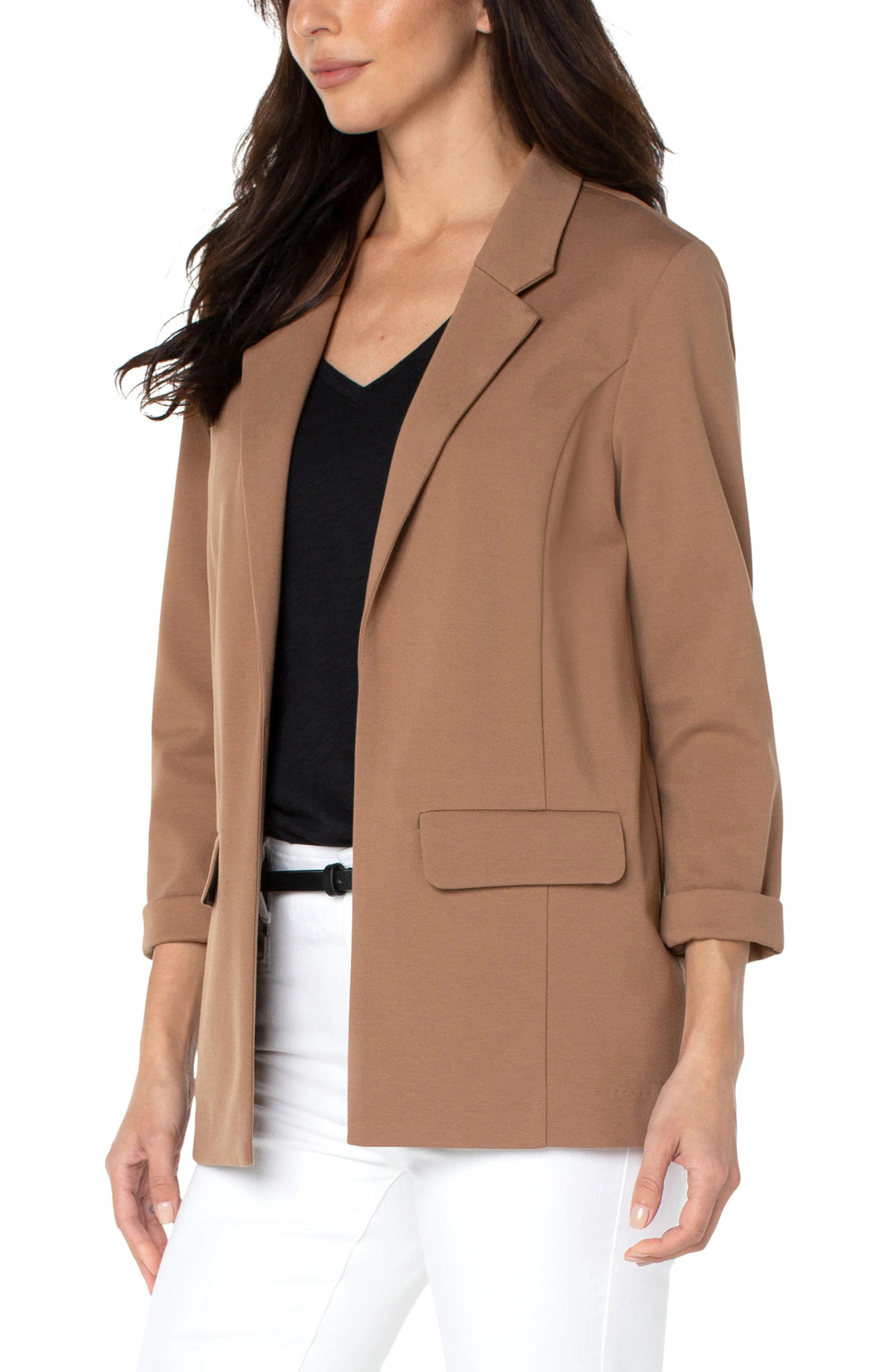 Boyfriend Blazer in Maple