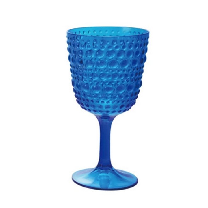 Acrylic Dots Wine Glass