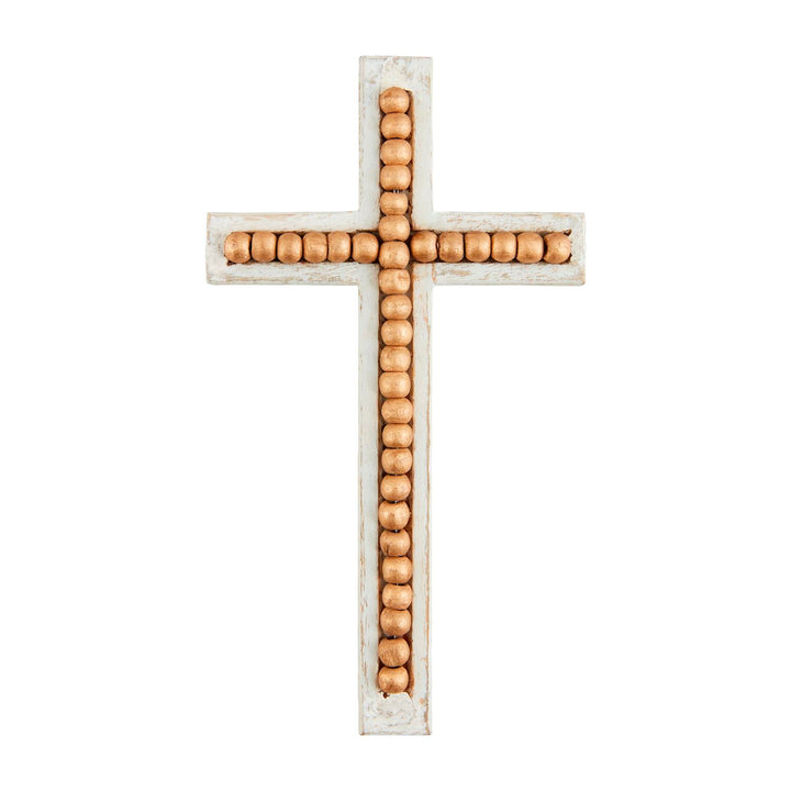 Gold Beaded Cross