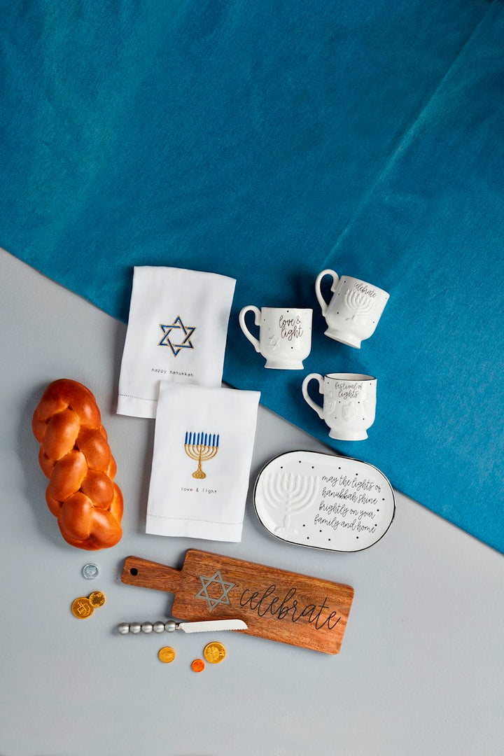 Hanukkah Sentiment Plate