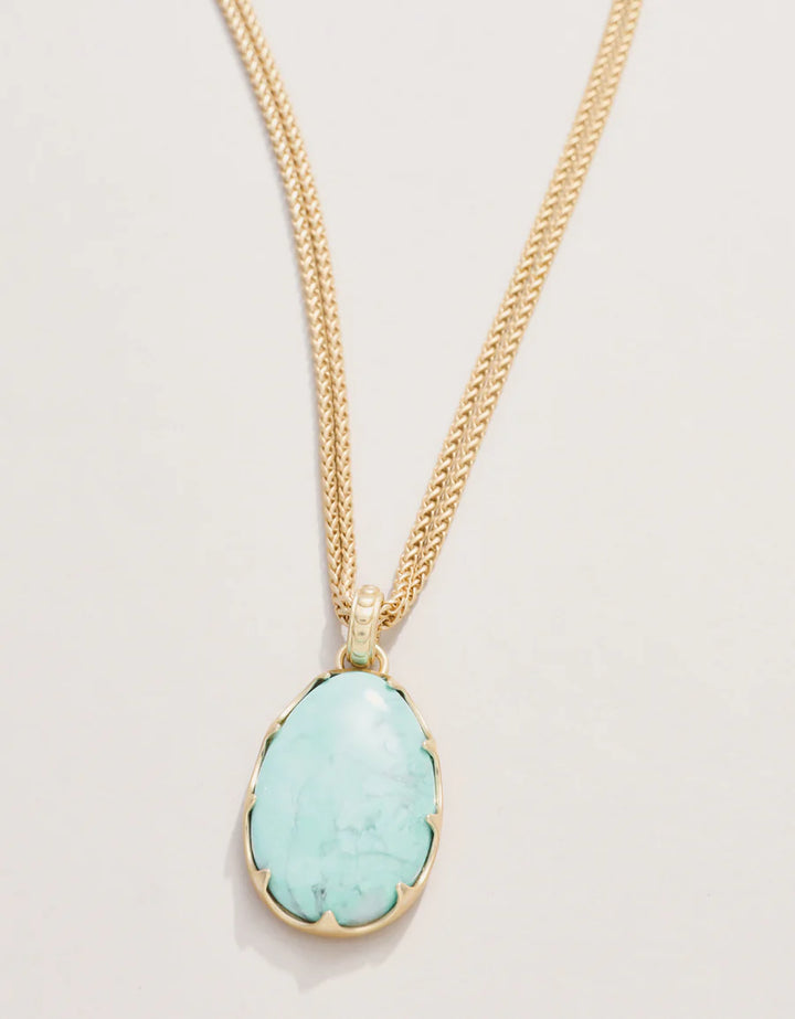 Light Turquoises Coralie Necklace