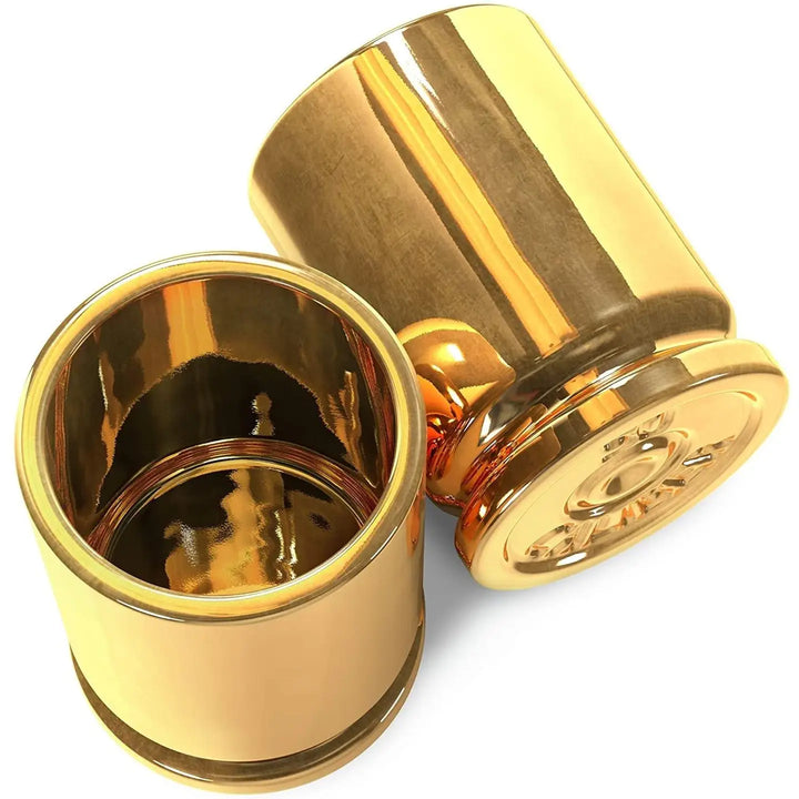 Set of 2 50 Caliber Shot Glasses