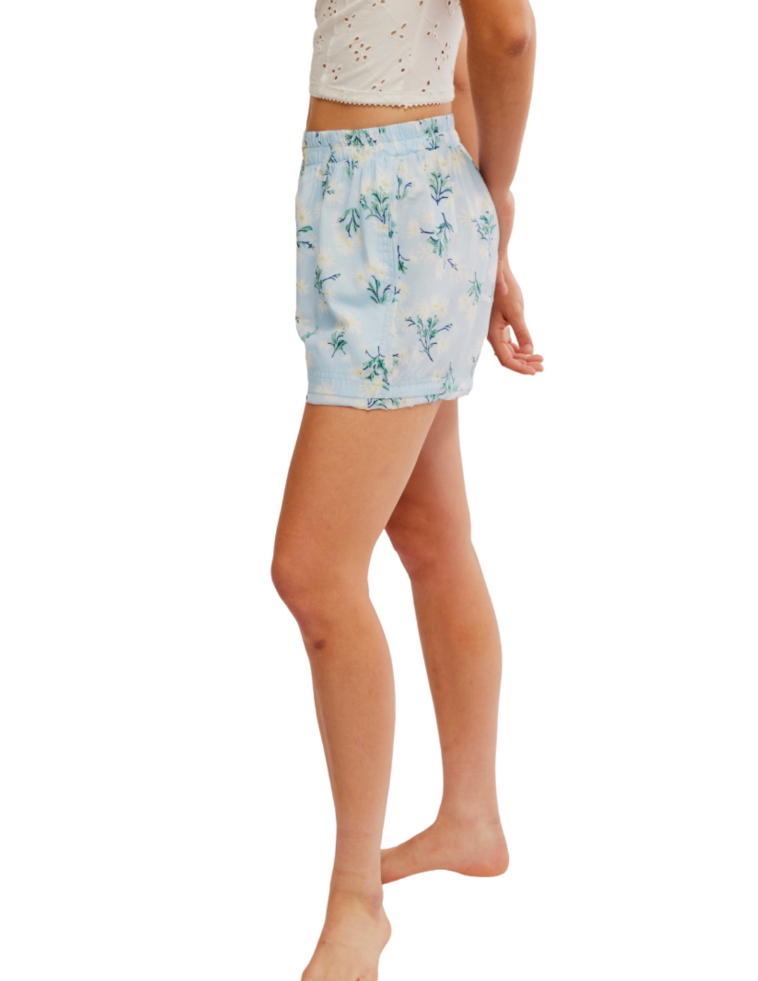 Day to Day Floral Boxer Chambray Combo