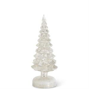 Silver LED Mercury Glass Tree