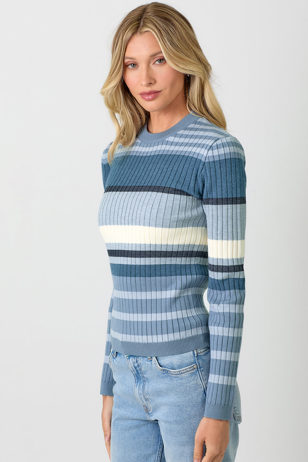 Meg Striped Sweater